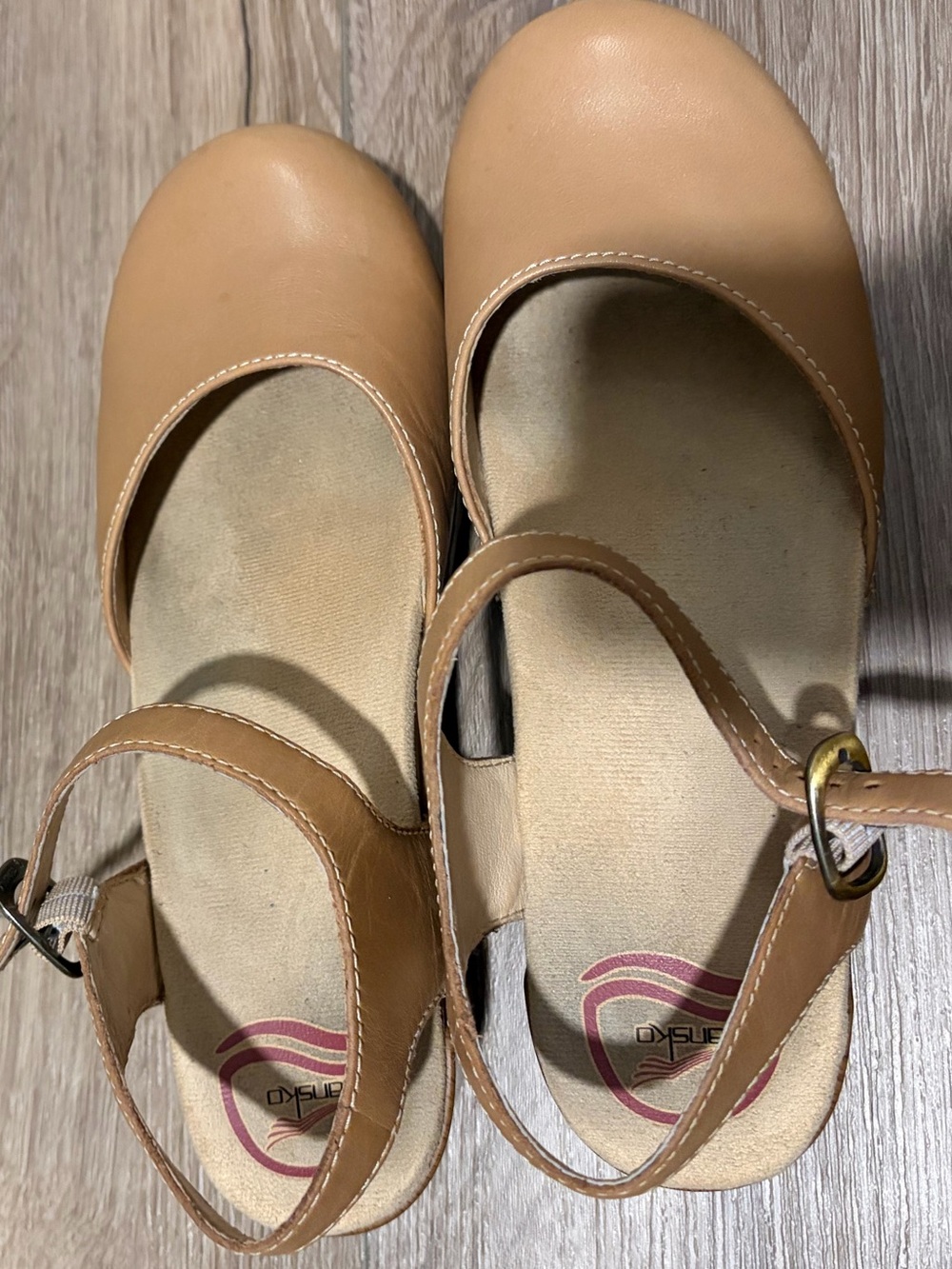 Dansko Sam Clogs in Sand Dollar Full Grain - Picture 6 of 8